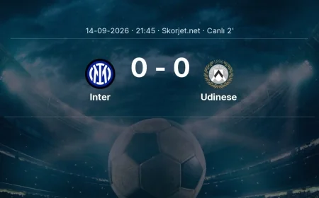 Serie A: Inter - Udinese maçı başladı