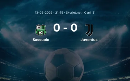 Sassuolo - Juventus maçı başladı | Serie A