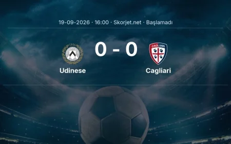 Udinese - Cagliari maçı ne zaman, saat kaçta? | Serie A