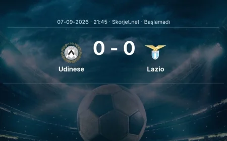 Udinese - Lazio muhtemel ilk 11'ler | Serie A