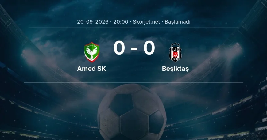 Amed SK - Beşiktaş maçı öncesi | Süper Lig