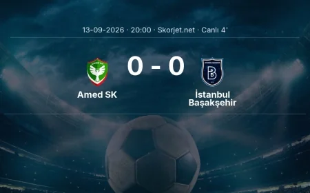 MAÇ BAŞLADI | Amed SK - İstanbul Başakşehir