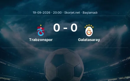 Trabzonspor - Galatasaray maçı hangi kanalda, saat kaçta? | Süper Lig