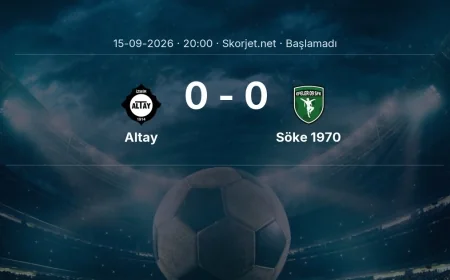Altay - Söke 1970 maçı öncesi | Türkiye Kupası