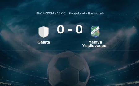 Galata - Yalova Yeşilovaspor maçı öncesi | Türkiye Kupası