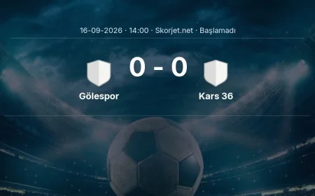 Gölespor - Kars 36 maçı öncesi | Türkiye Kupası