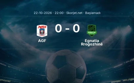 AGF - Egnatia Rrogozhinë muhtemel ilk 11'ler | Avrupa Konferans Ligi