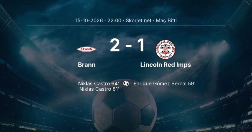 Brann 2-1 Lincoln Red Imps - maç özeti | Avrupa Konferans Ligi