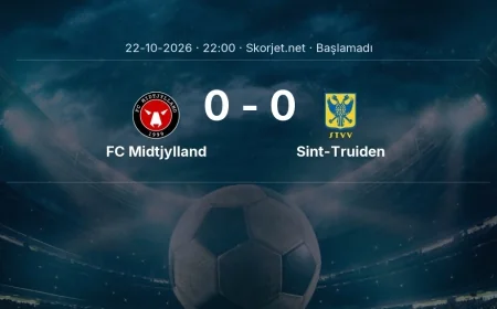 FC Midtjylland - Sint-Truiden maçı ne zaman, saat kaçta? | Avrupa Konferans Ligi