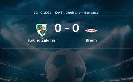 Kauno Žalgiris - Brann maçı ne zaman, saat kaçta? | Avrupa Konferans Ligi