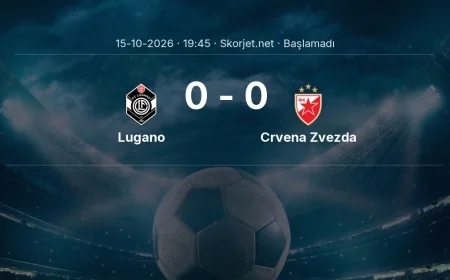 Lugano - Crvena Zvezda maçı ne zaman, saat kaçta? | Avrupa Konferans Ligi
