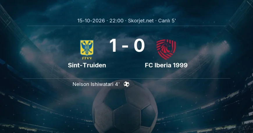 Avrupa Konferans Ligi: Sint-Truiden - FC Iberia 1999 maçı başladı