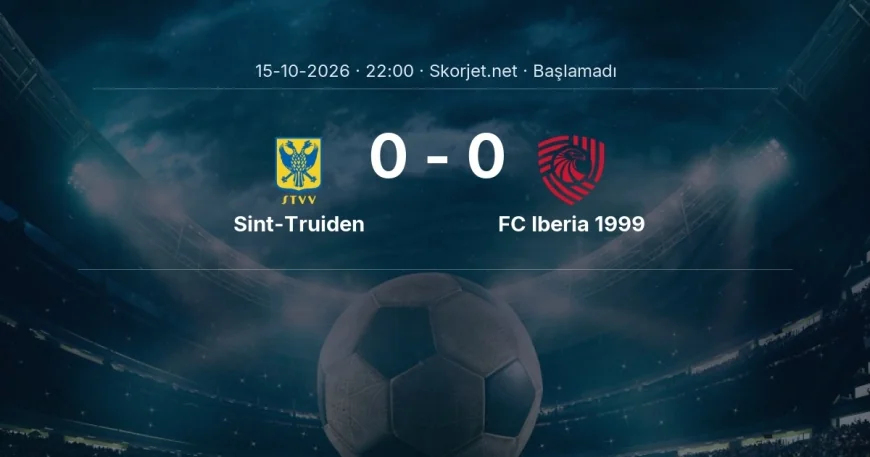 Sint-Truiden - FC Iberia 1999 maçı ne zaman, saat kaçta? | Avrupa Konferans Ligi