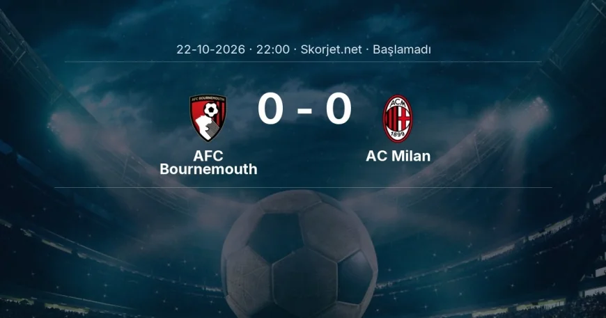 AFC Bournemouth - AC Milan muhtemel ilk 11'ler | Avrupa Ligi