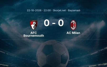 AFC Bournemouth - AC Milan muhtemel ilk 11'ler | Avrupa Ligi