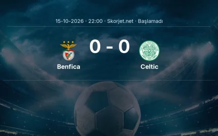 Avrupa Ligi: Benfica - Celtic kadro ve maç öncesi