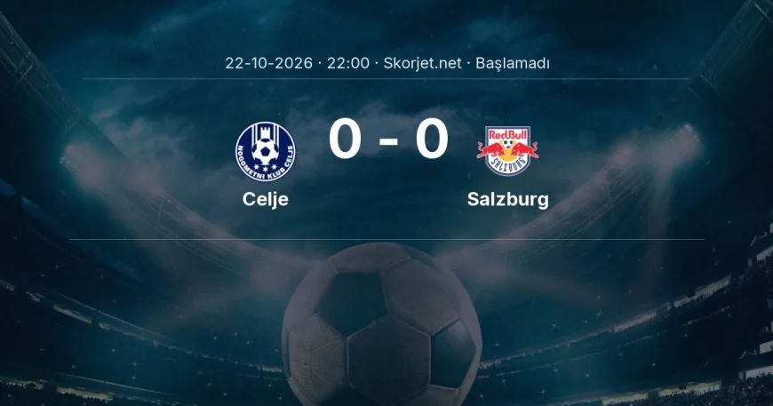 Celje - Salzburg maçı ne zaman, saat kaçta? | Avrupa Ligi