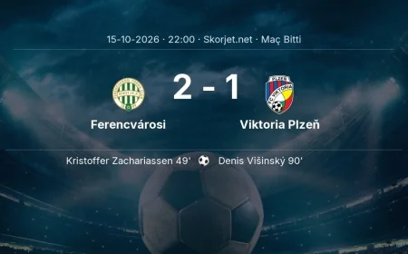 Ferencvárosi 2-1 Viktoria Plzeň - maç özeti | Avrupa Ligi