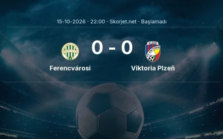 Avrupa Ligi: Ferencvárosi - Viktoria Plzeň kadro ve maç öncesi