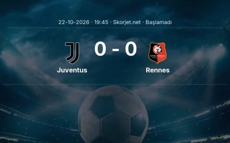 Avrupa Ligi: Juventus - Rennes kadro ve maç öncesi
