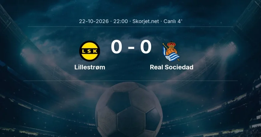 Lillestrøm - Real Sociedad maçı başladı | Avrupa Ligi
