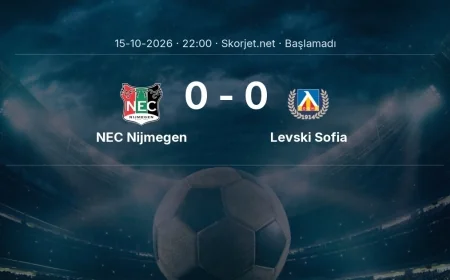 NEC Nijmegen - Levski Sofia muhtemel ilk 11'ler | Avrupa Ligi