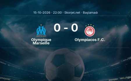 Olympique Marseille - Olympiacos F.C. muhtemel ilk 11'ler | Avrupa Ligi