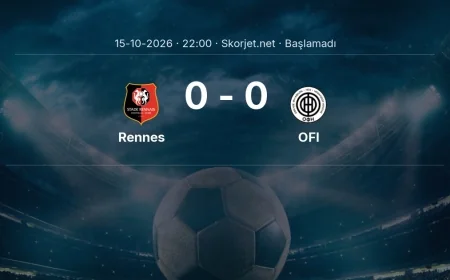 Rennes - OFI muhtemel ilk 11'ler | Avrupa Ligi
