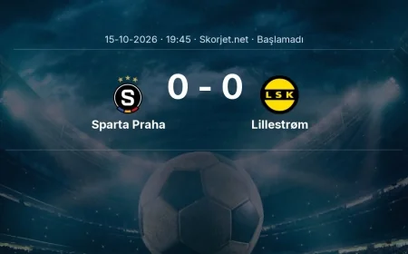 Sparta Praha - Lillestrøm maçı ne zaman, saat kaçta? | Avrupa Ligi