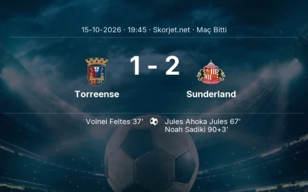 Torreense 1-2 Sunderland - maç özeti | Avrupa Ligi