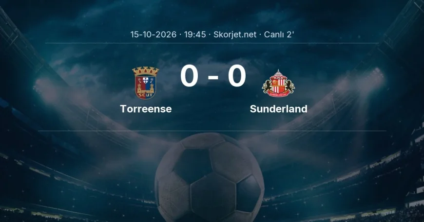 Torreense - Sunderland maçı başladı | Avrupa Ligi