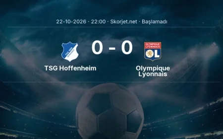 TSG Hoffenheim - Olympique Lyonnais muhtemel ilk 11'ler | Avrupa Ligi