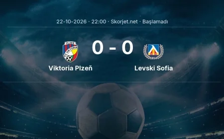 Viktoria Plzeň - Levski Sofia maçı ne zaman, saat kaçta? | Avrupa Ligi