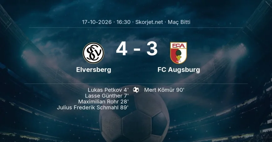 Elversberg 4-3 FC Augsburg - maç özeti | Bundesliga