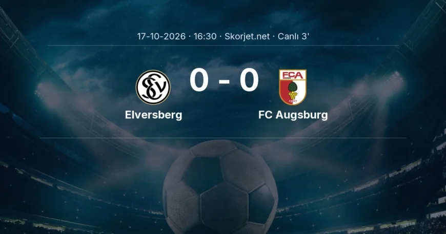Elversberg - FC Augsburg maçı başladı | Bundesliga
