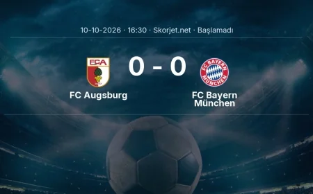 FC Augsburg - FC Bayern München maçı ne zaman, saat kaçta? | Bundesliga