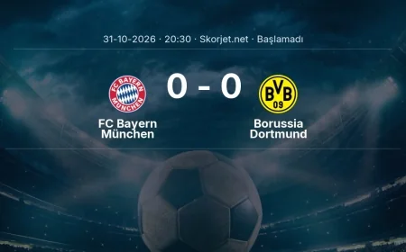 FC Bayern München - Borussia Dortmund muhtemel ilk 11'ler | Bundesliga