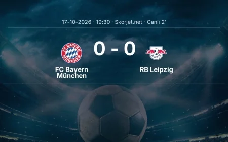 MAÇ BAŞLADI | FC Bayern München - RB Leipzig