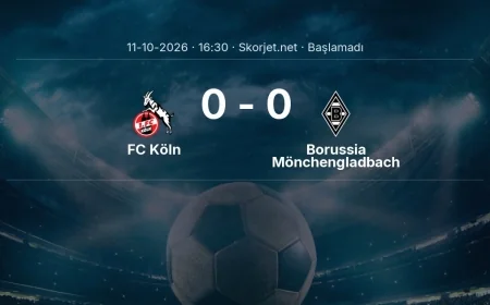 FC Köln - Borussia Mönchengladbach maçı ne zaman, saat kaçta? | Bundesliga