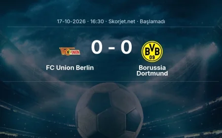 FC Union Berlin - Borussia Dortmund muhtemel ilk 11'ler | Bundesliga