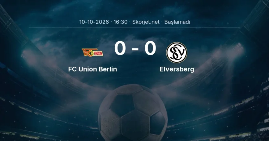 FC Union Berlin - Elversberg muhtemel ilk 11'ler | Bundesliga