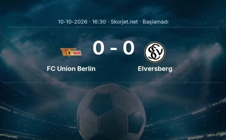 FC Union Berlin - Elversberg muhtemel ilk 11'ler | Bundesliga