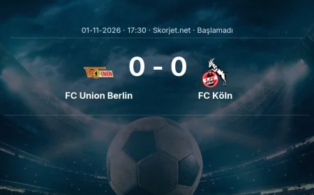 FC Union Berlin - FC Köln maçı ne zaman, saat kaçta? | Bundesliga