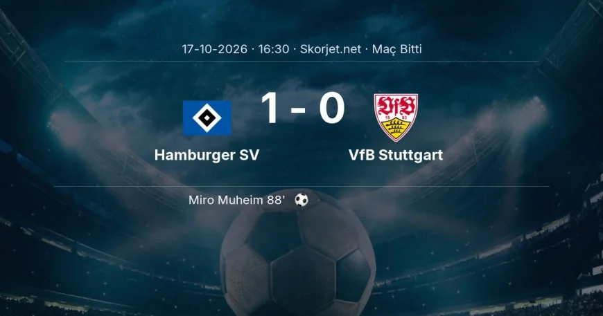 Hamburger SV 1-0 VfB Stuttgart - maç özeti | Bundesliga