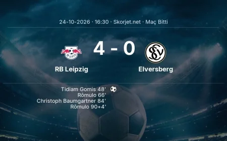 Bundesliga | RB Leipzig 4-0 Elversberg sonucu