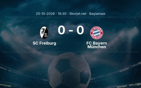 SC Freiburg - FC Bayern München maçı ne zaman, saat kaçta? | Bundesliga