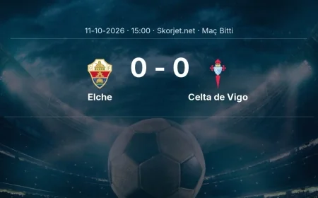 La Liga | Elche 0-0 Celta de Vigo sonucu