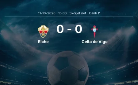 La Liga: Elche - Celta de Vigo maçı başladı
