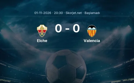 La Liga: Elche - Valencia kadro ve maç öncesi