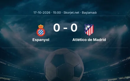 Espanyol - Atlético de Madrid muhtemel ilk 11'ler | La Liga
